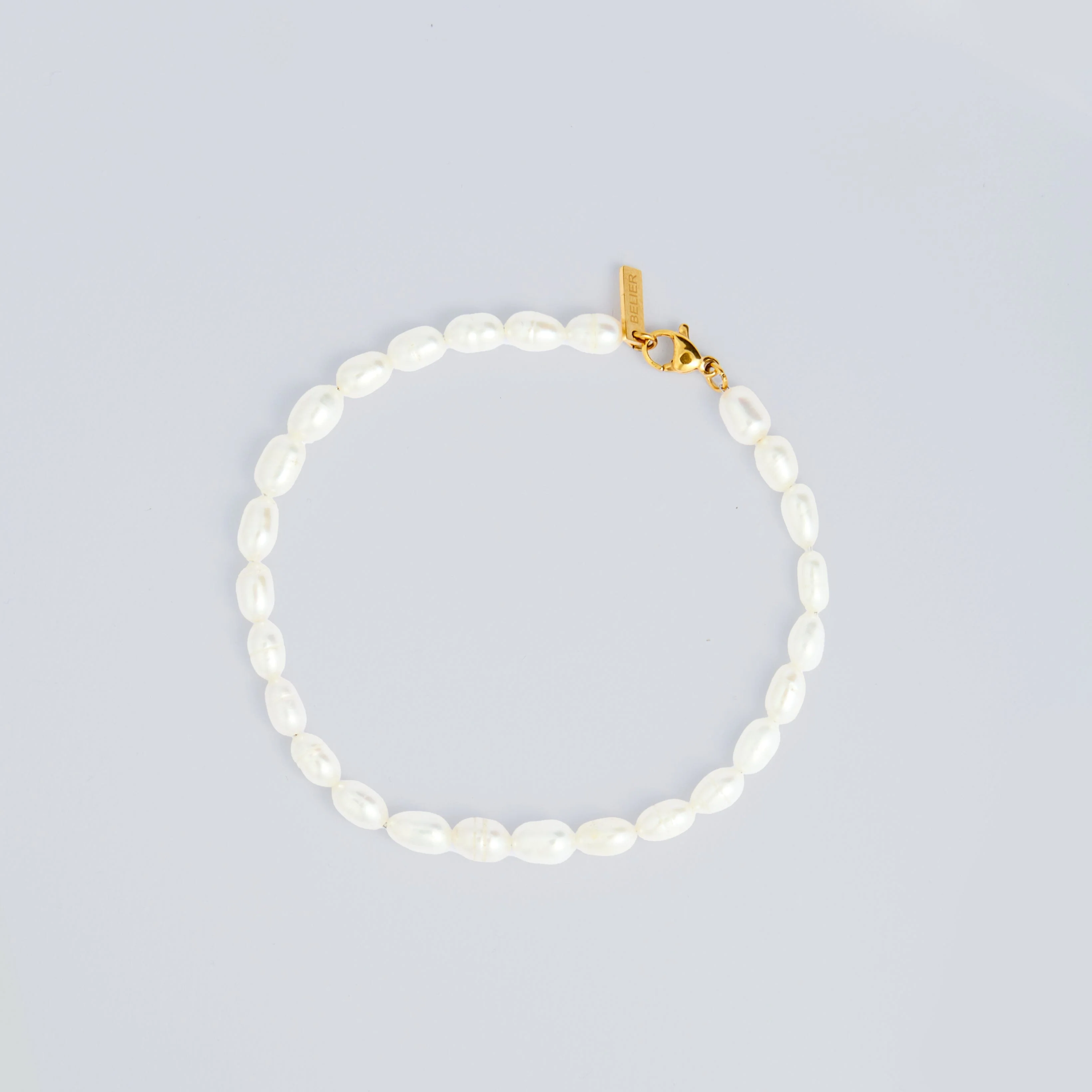 Gold Pearl Bracelet - Image 3