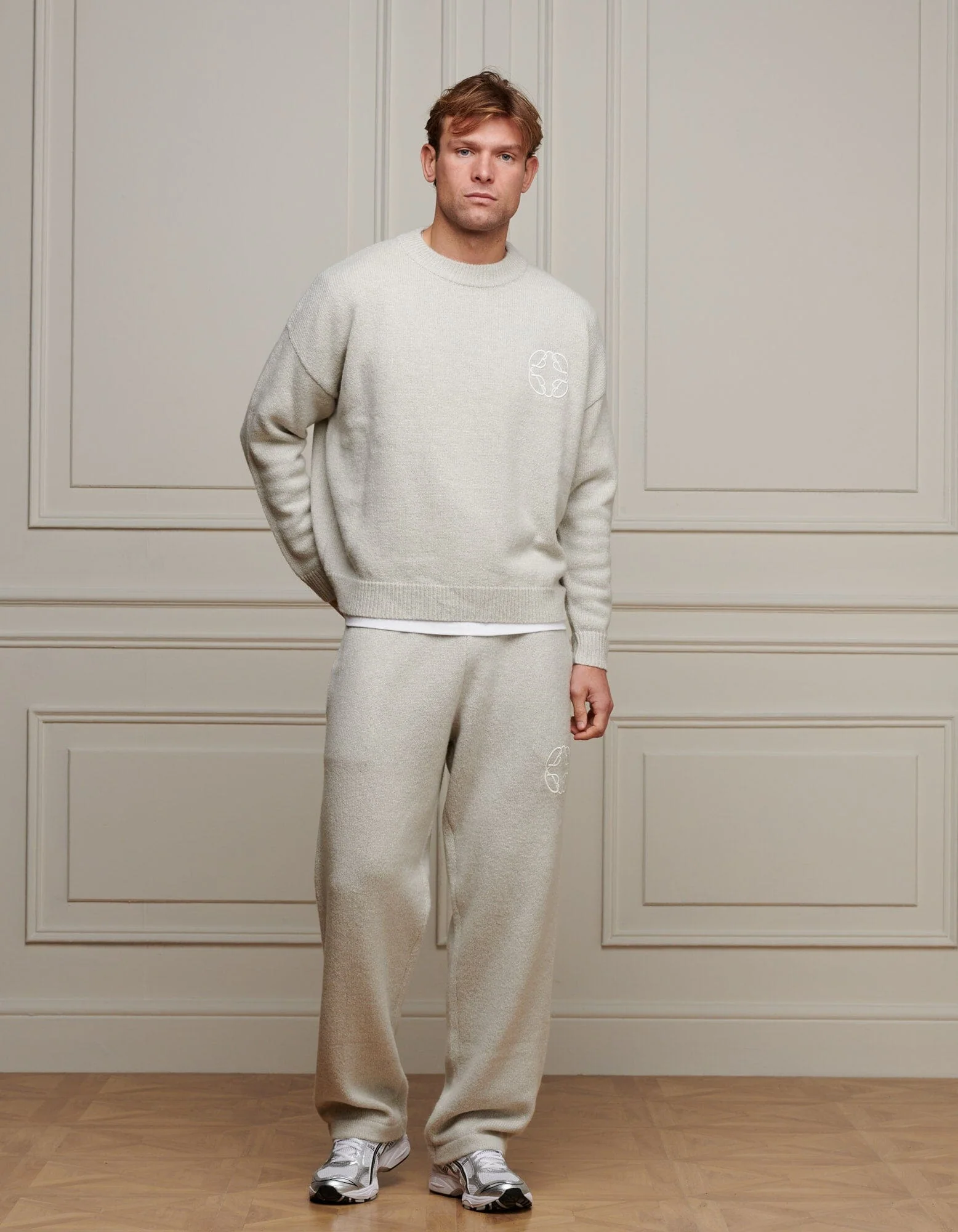 Grey Marl Mohair Knit Jumper - Image 4